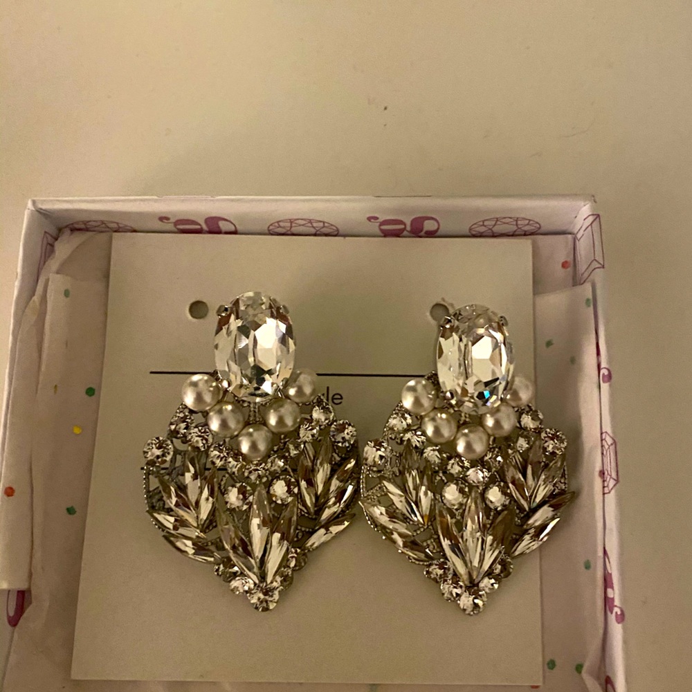 Eva guadalupe bridal earrings